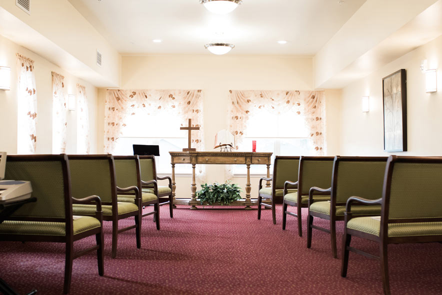 The chapel at Julian Estates